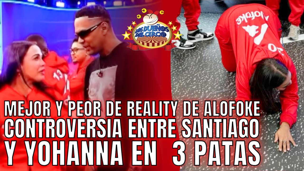 CIRQUEROS ROBINSON Y RONNY EN ALOFOKE POR JEEPETA Y MEJORES MOMENTOS/JETO Y CONTROVERSIA POR YOHANNA
