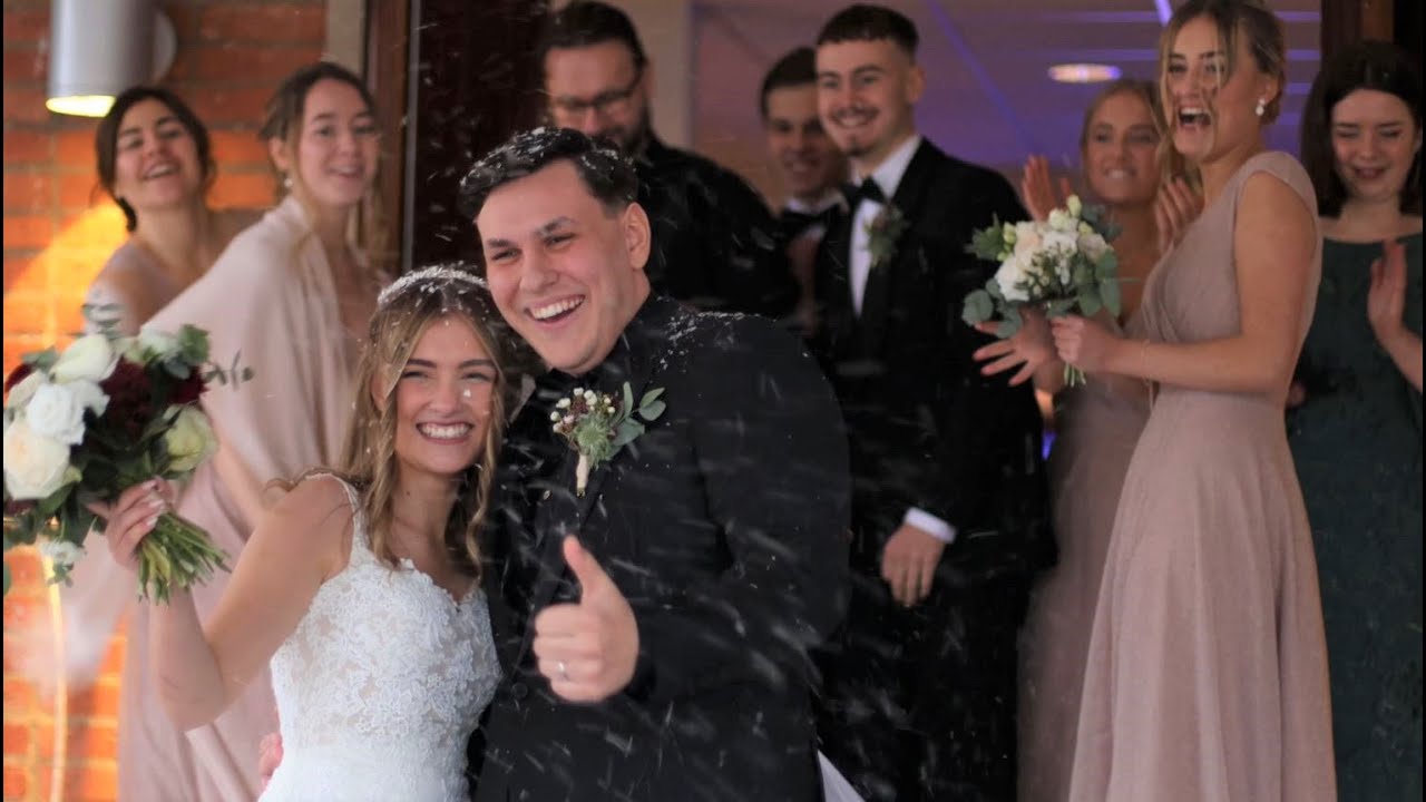 Edith och Andreas utgångsmarsch!