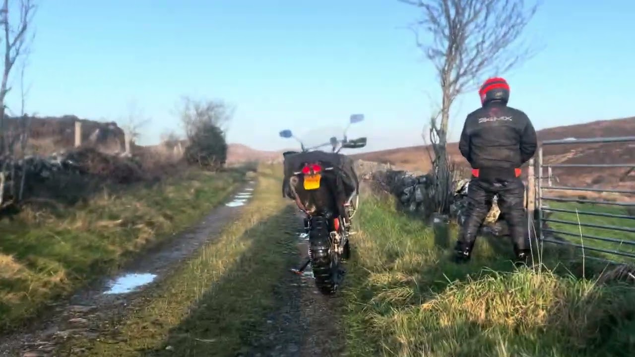 Ireland  Adventure motorcycle riding ktm 390 and ktm 690 