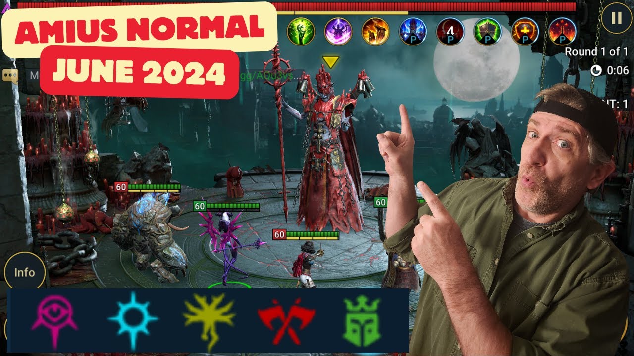 Amius Normal June 2024 | Raid: Shadow Legends