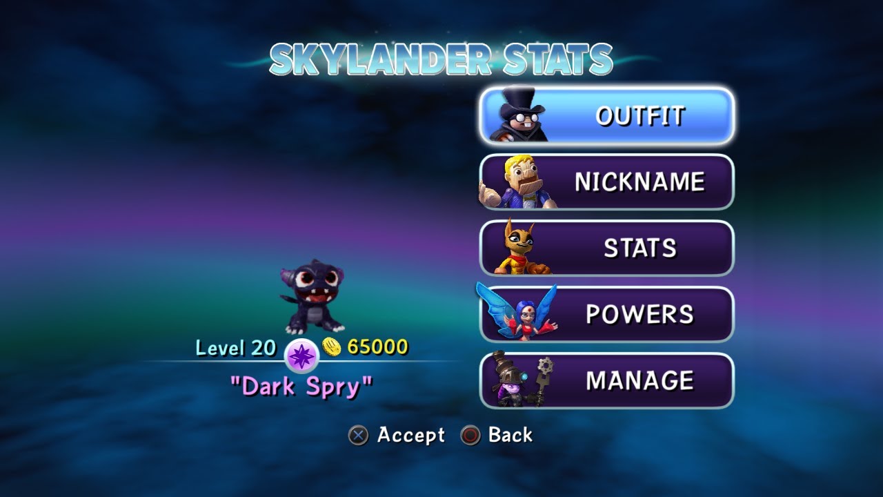 Dark Spry -(Skylanders Trap team mod) (RPCS3)