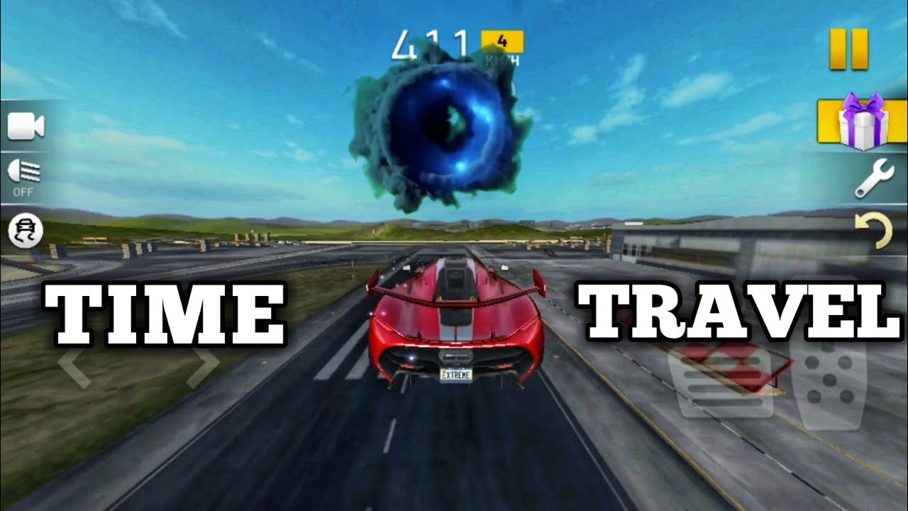Extreme car driving simulator time travel | Time machine | 2022
