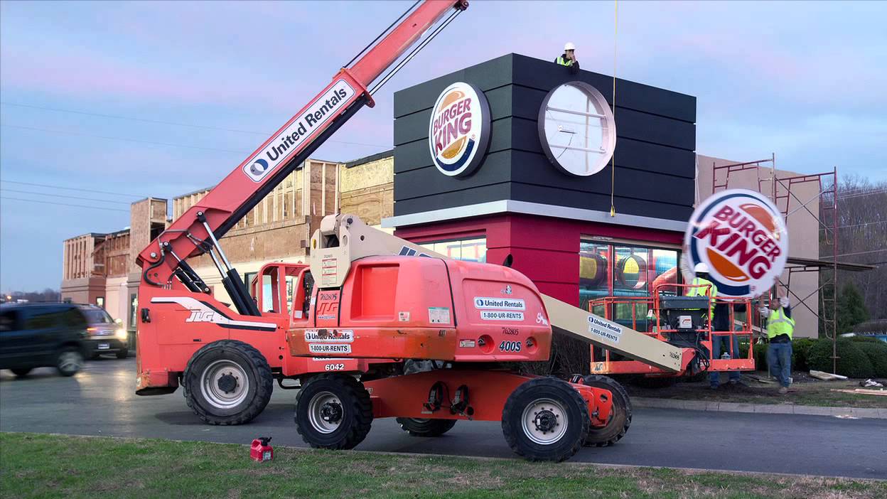 Burger King Renovation Timelapse
