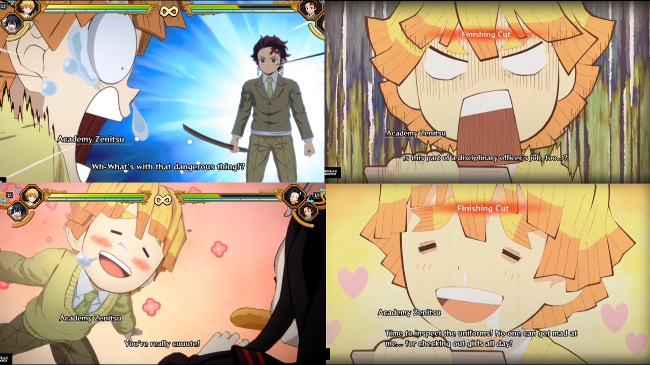 All Academy Characters Ultimate/Finishing Cut - Demon Slayer The Hinokami Chronicles 2