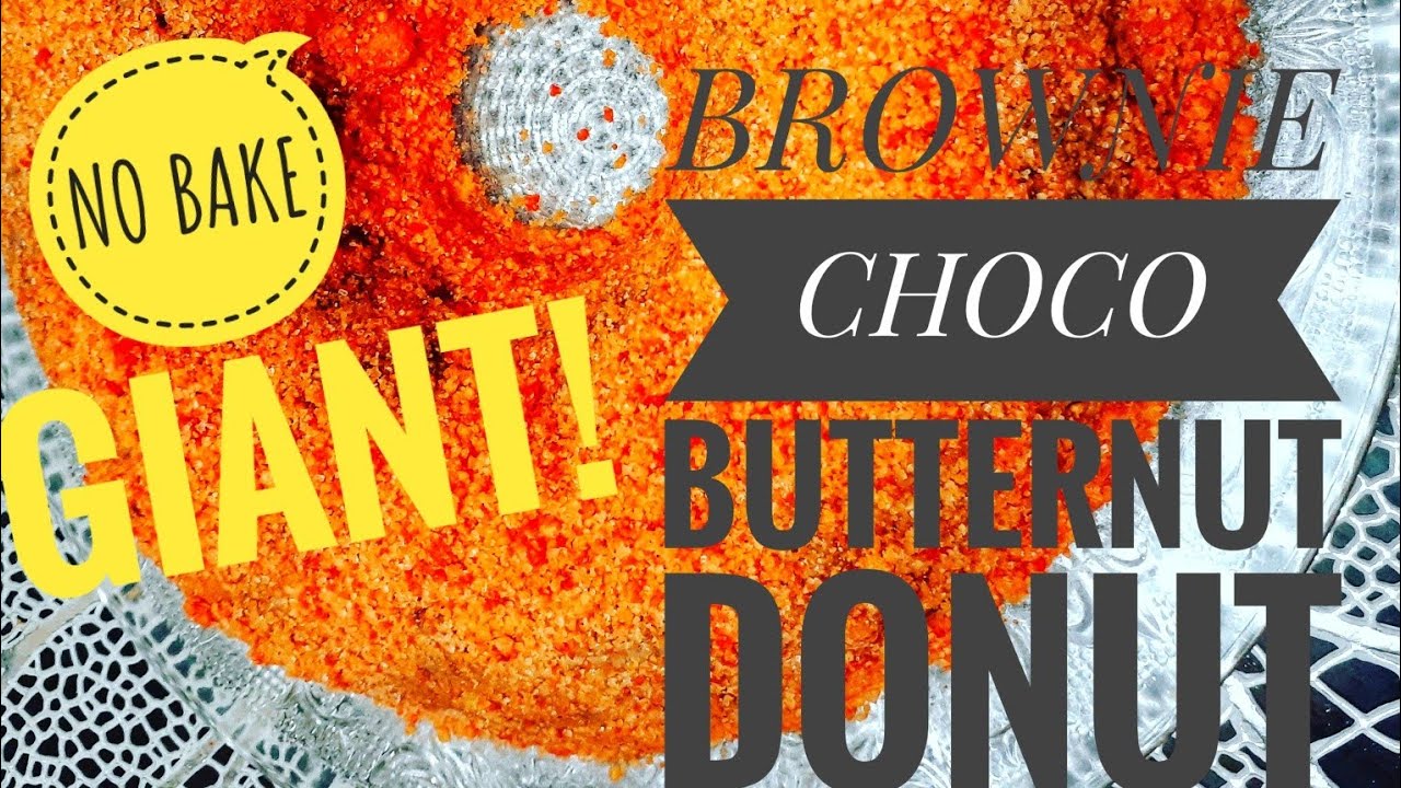 GIANT CHOCO BUTTERNUT DONUT - TRENDING/ATE CHE-F ♨️