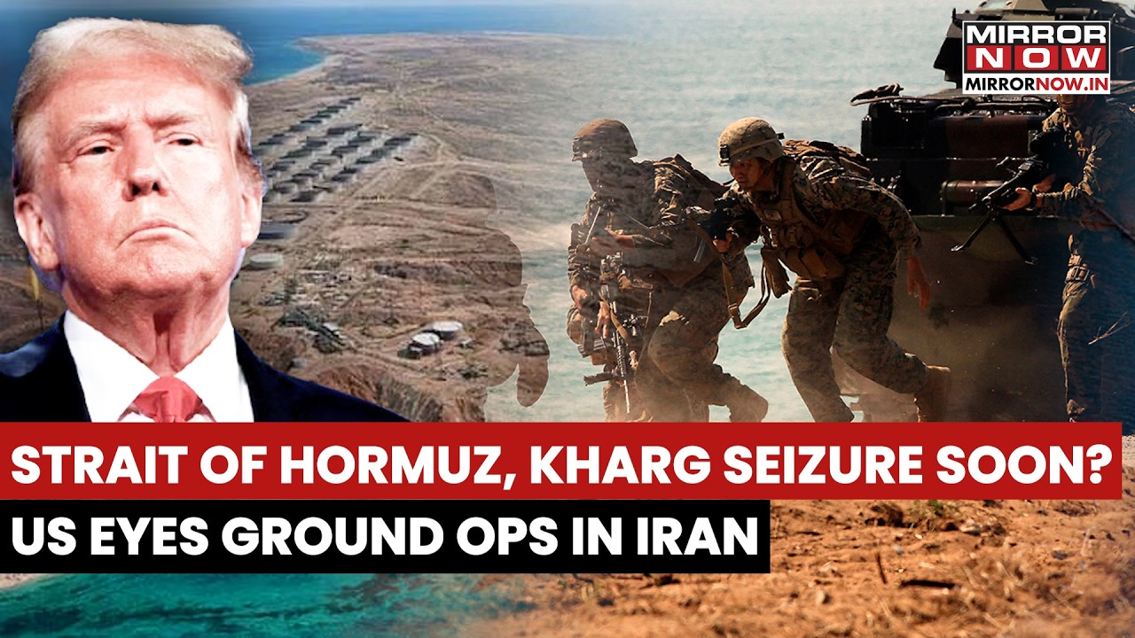 US Forces Prepare For Ground Operations In Iran, Focus On Seizing Kharg Island | Middle East War