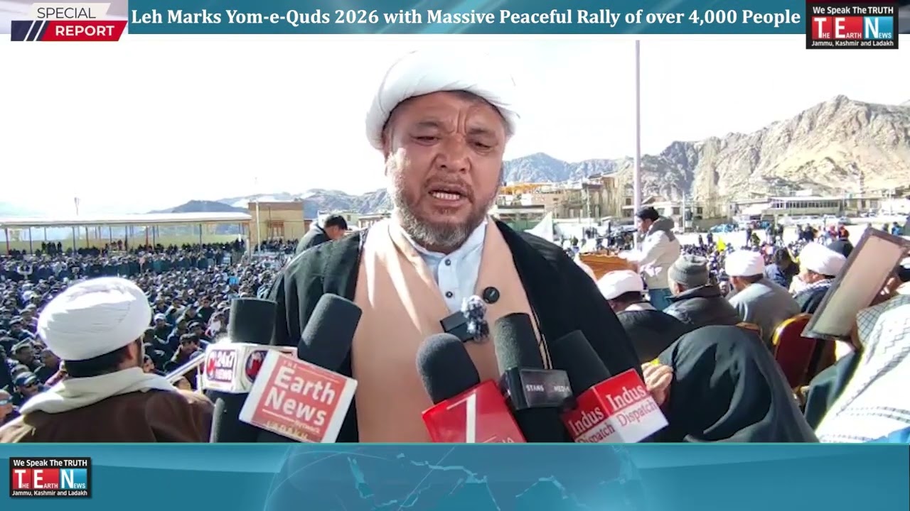 Leh Marks Yom-e-Quds 2026 with Massive Peaceful Rally of over 4,000 People