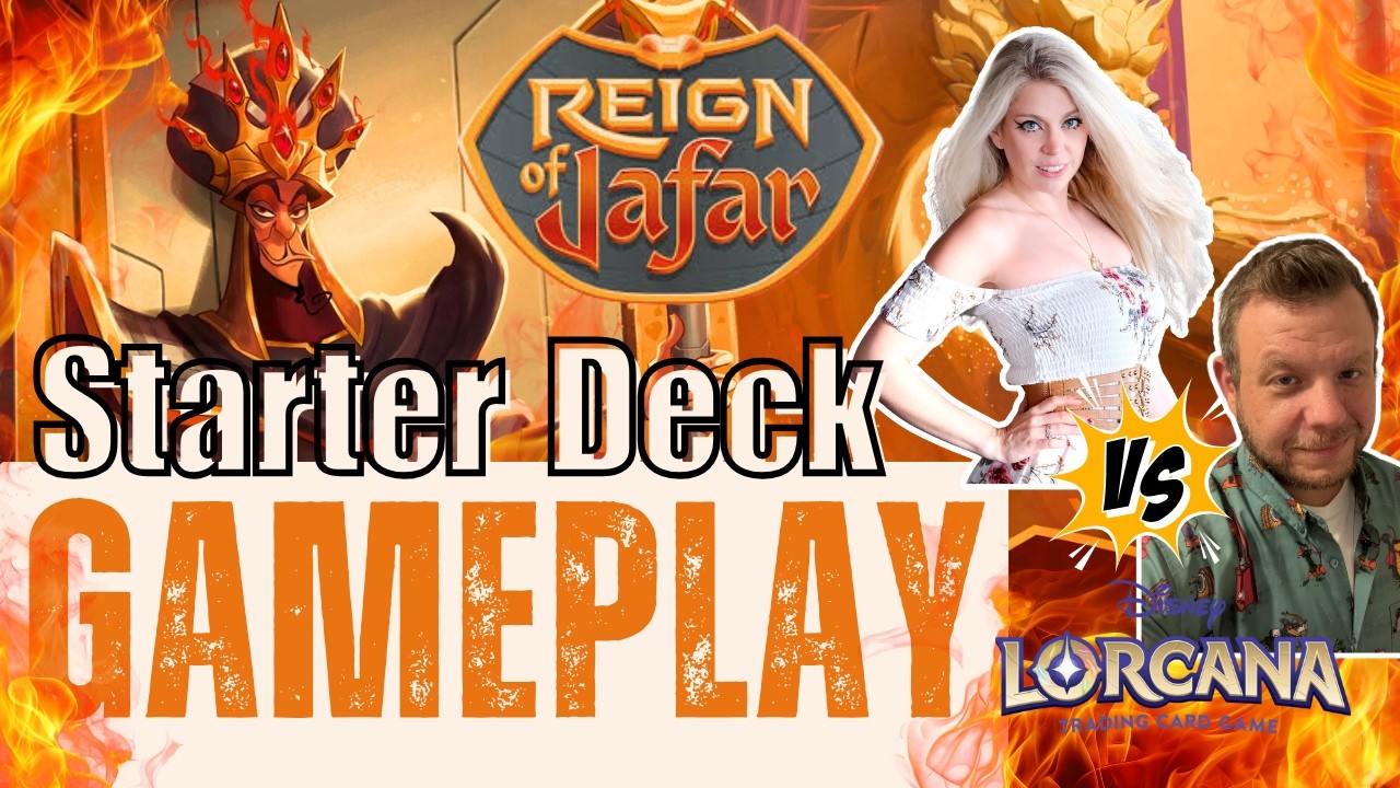 Which Disney Lorcana Reign of Jafar Starter Deck Should You Get? Learn to Play and Gameplay