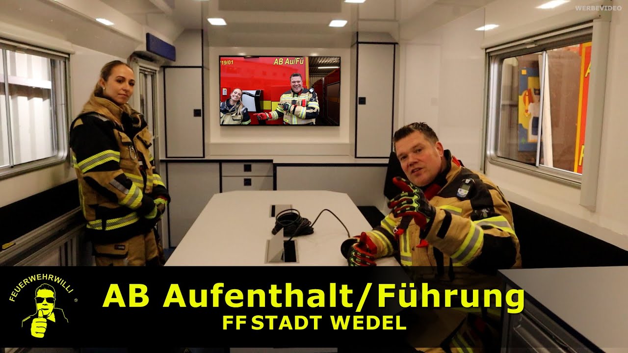 AB Aufenthalt / Führung der FF Wedel (Video AB-4)