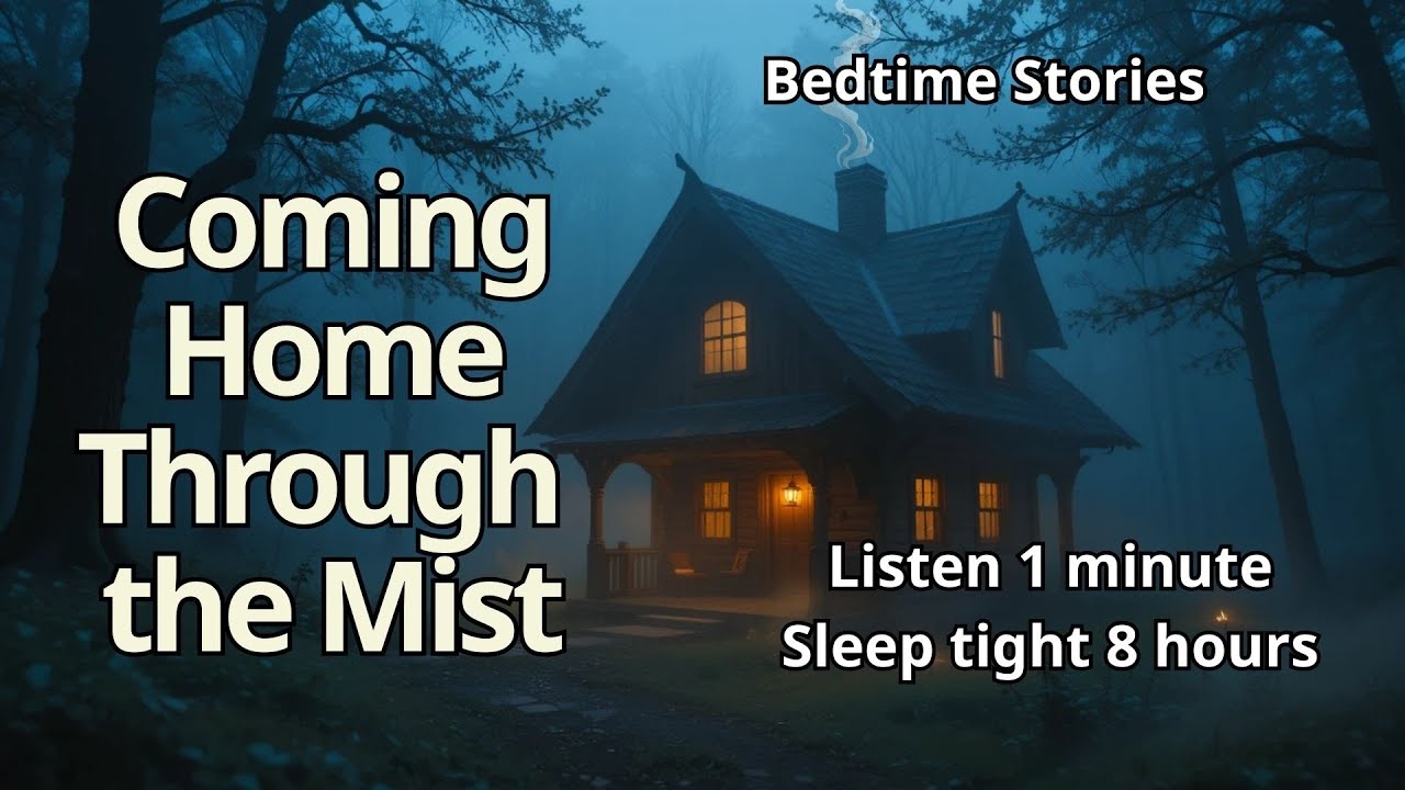 Cozy Bedtime Story🌙 Coming Home Through the Mist🗯️Deep Sleep & Relaxation #cozybedtimestory