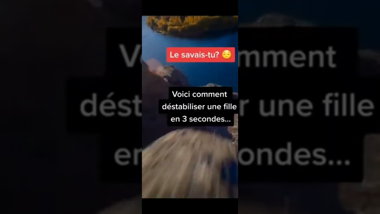 Voici comment déstabiliser une fille en 3 secondes...
