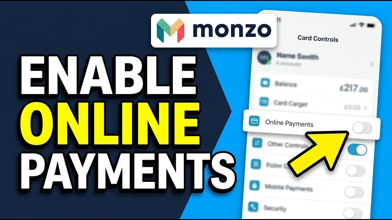 HOW TO ENABLE OR DISABLE ONLINE PAYMENTS MONZO 2026 (SIMPLE STEP)