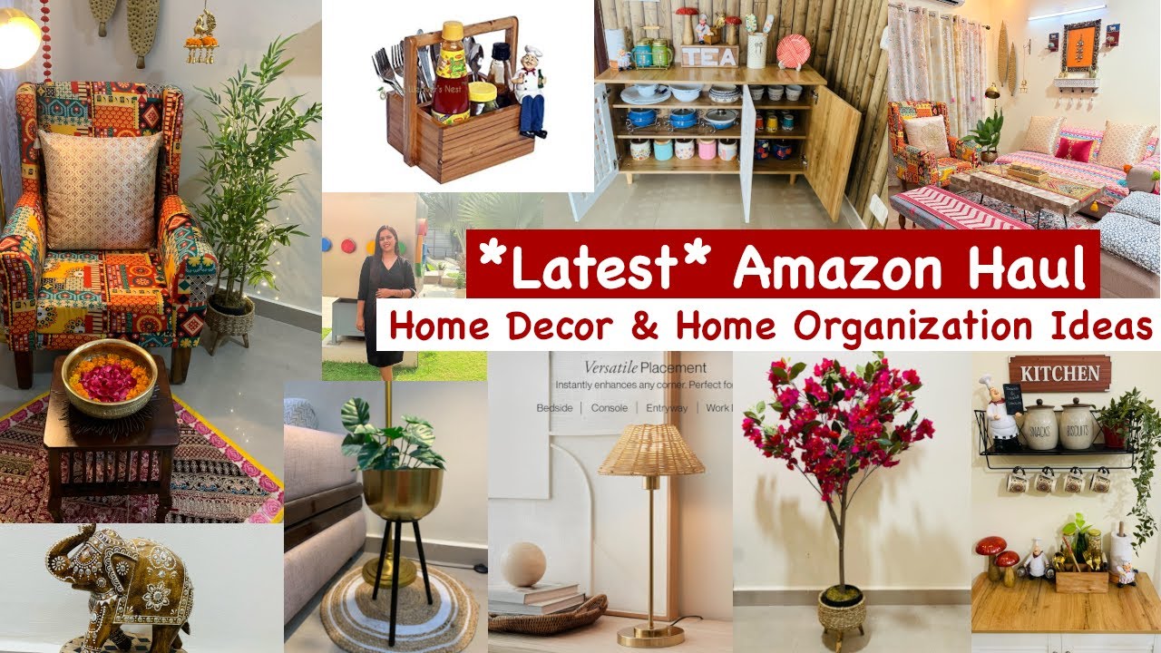 *BEST* AMAZON Home Decor Haul 😍 SIMPLIFY Your SPACE with Home Decoration  Items Starting @ Rs 340
