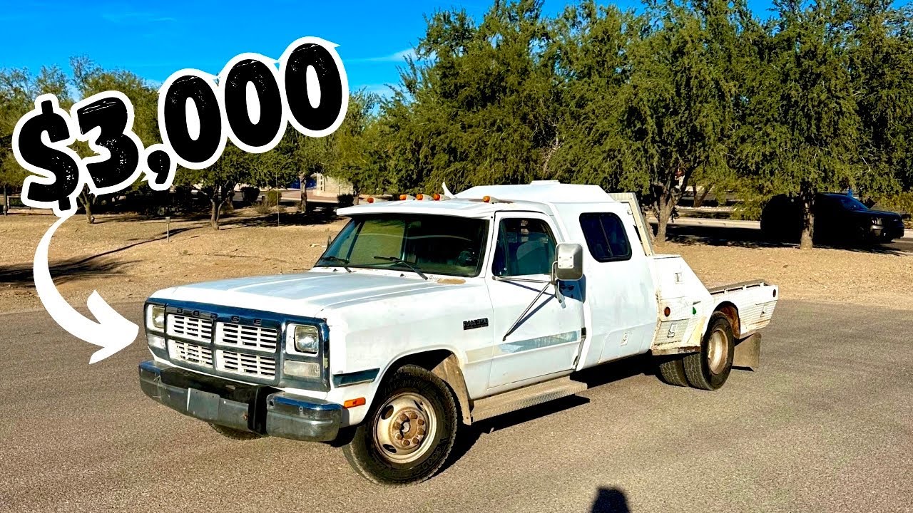 I bought the NASTIEST truck on MARKETPLACE for $3000 (and FIXED it)