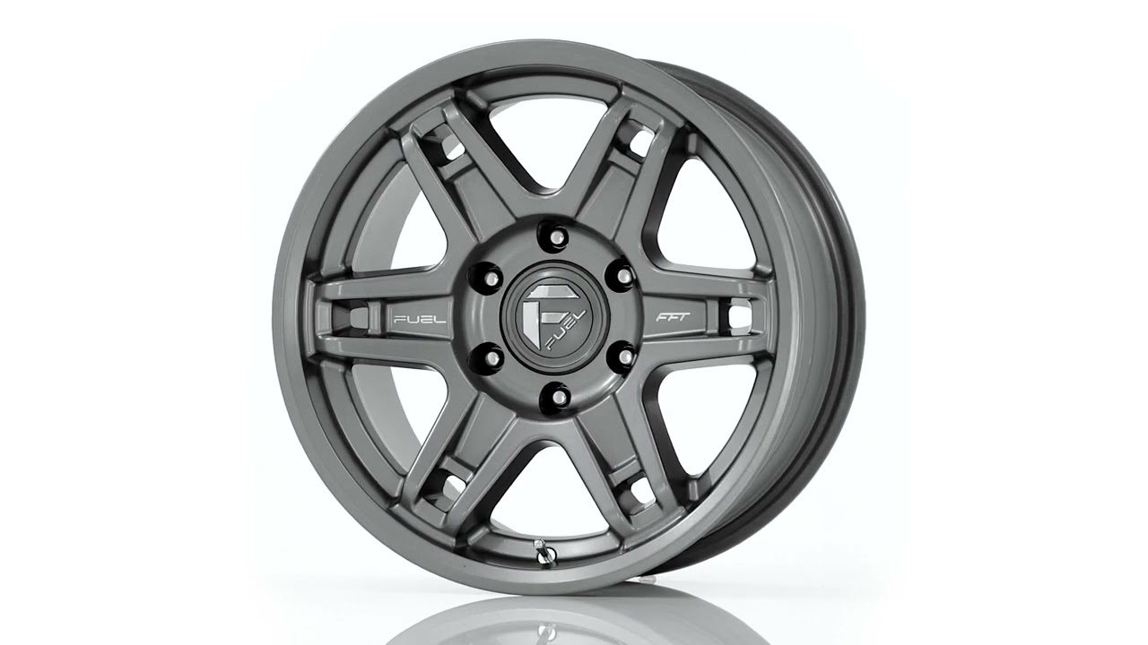 FUEL OFF-ROAD SLAYER - 17X8 - MATTE ANTHRACITE