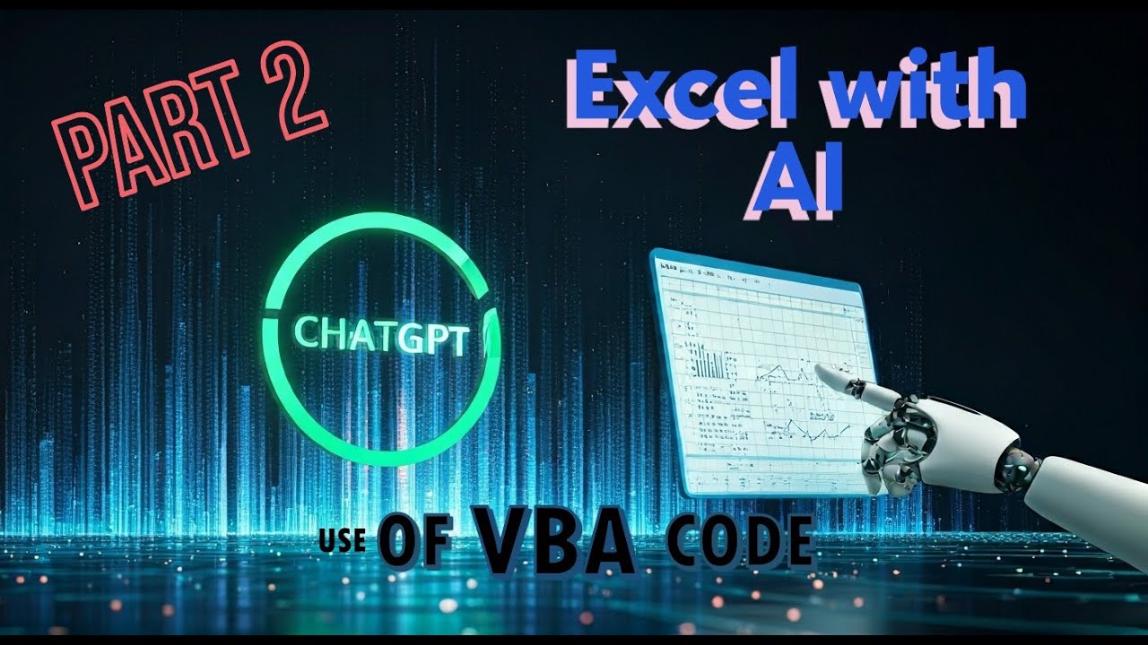 Say Goodbye to Manual Work: Excel Automation with ChatGPT & VBA #GPT #Chatgpt #vba #excel