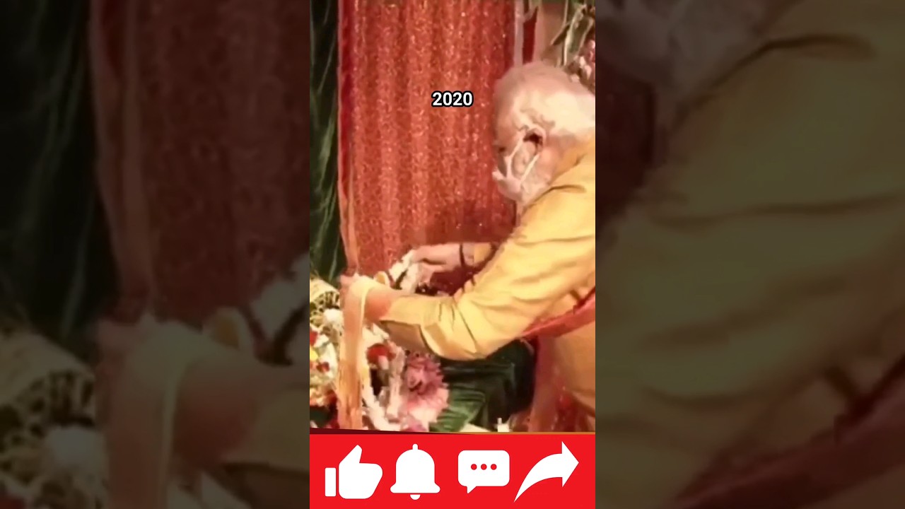 The foundation stone laying ceremony of #rammandir by #narendramodi: Excerpt from #ayodhyarammandir