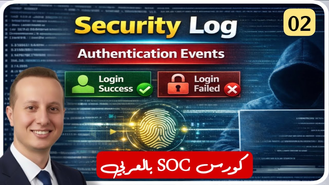 1.2- Security Log Authentication for SOC Analysts بالعربي | TryHackme