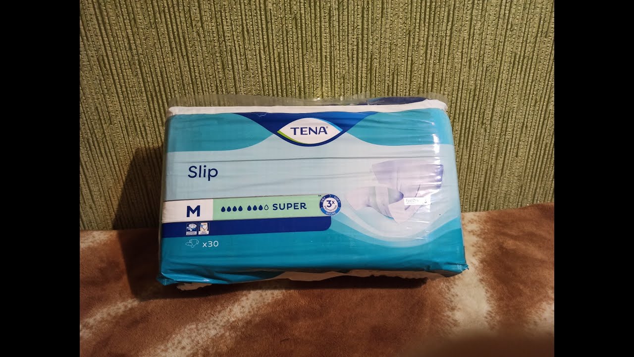 Обзор Подгузники для взрослых Tena Slip Super Medium 30 шт из Rozetka