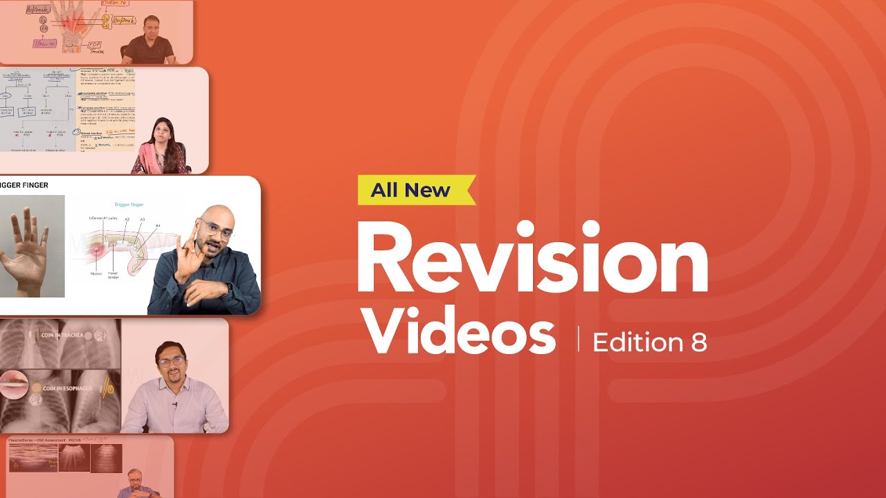 Edition 8 Revision Videos - Now available in the Marrow app