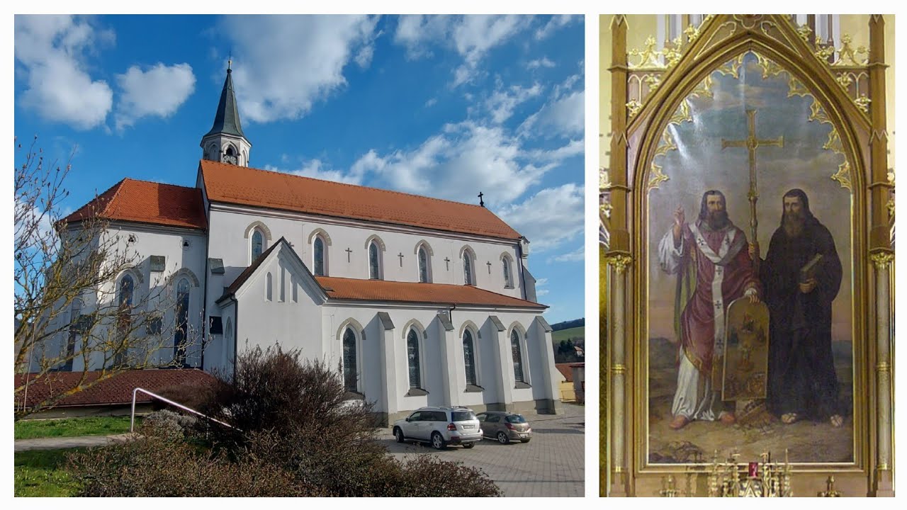 Březová u Uh. Brodu (CZ) kostel sv. Cyrila a Metoděje