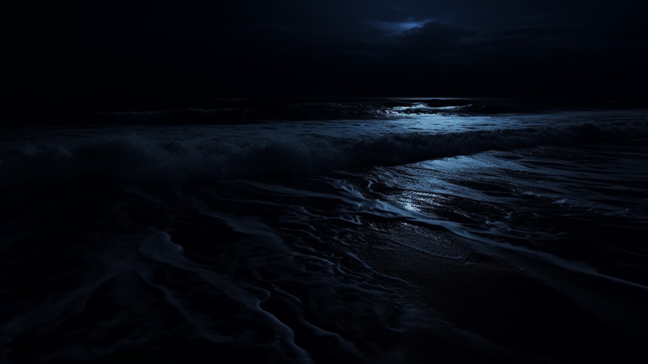 Ocean Waves for Deep Sleep LIVE 🌊 Rolling Waves & Dark Screen  Reduce Anxiety, Stress & Sleep Aid