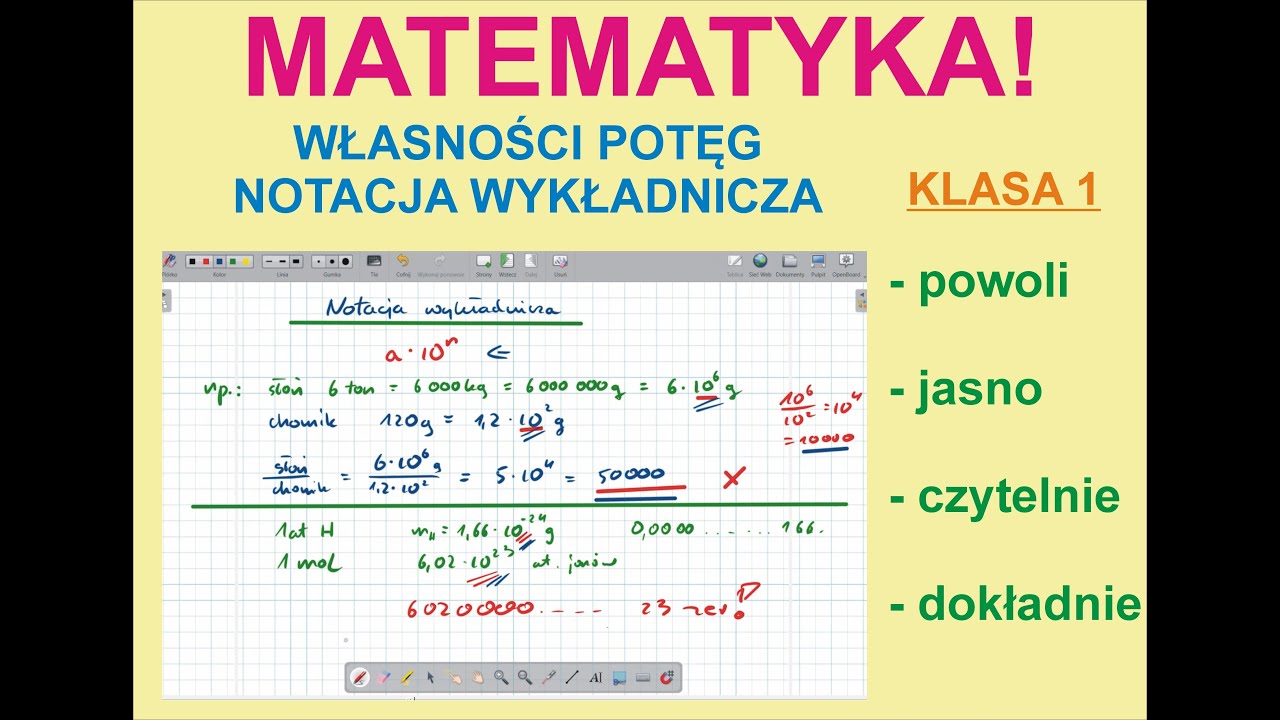 Notacja wykładnicza