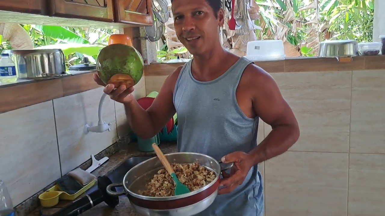 MEU ESPOSO ASSUMIU A COZINHA HOJE ,COMIDA CASEIRA