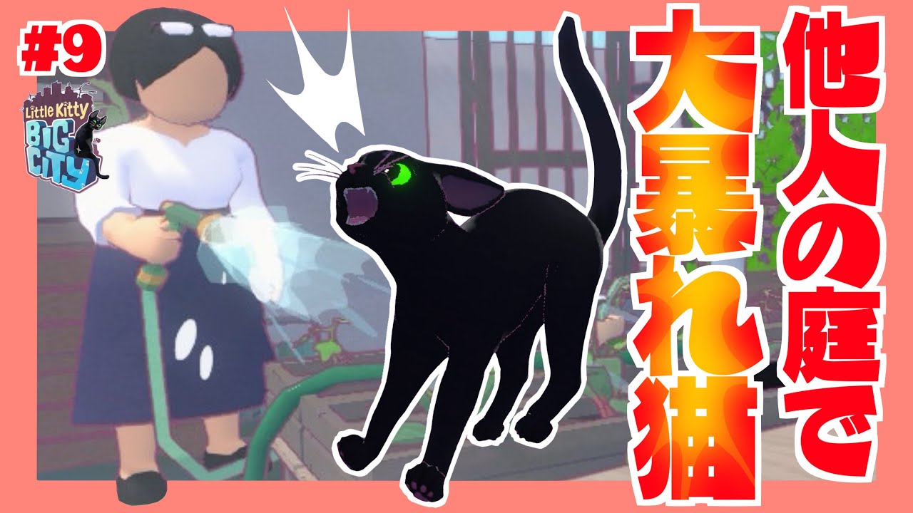 他人の庭で大暴れしたら追い出されました #9 【リトルキティビッグシティ/Little Kitty,Big City】