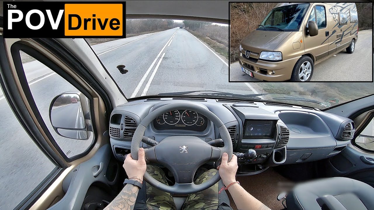 2002 Peugeot Boxer Campervan | POV Test Drive