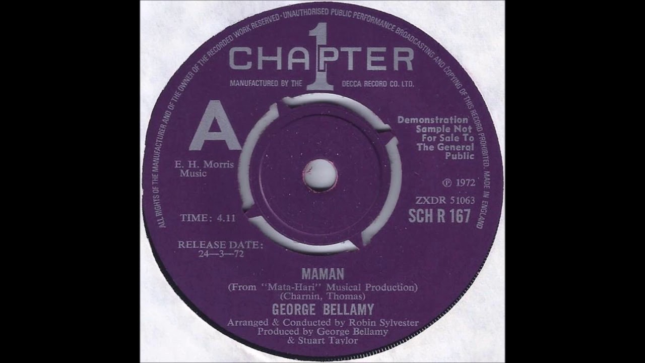 George Bellamy &lrm;&ndash; Maman (1972)