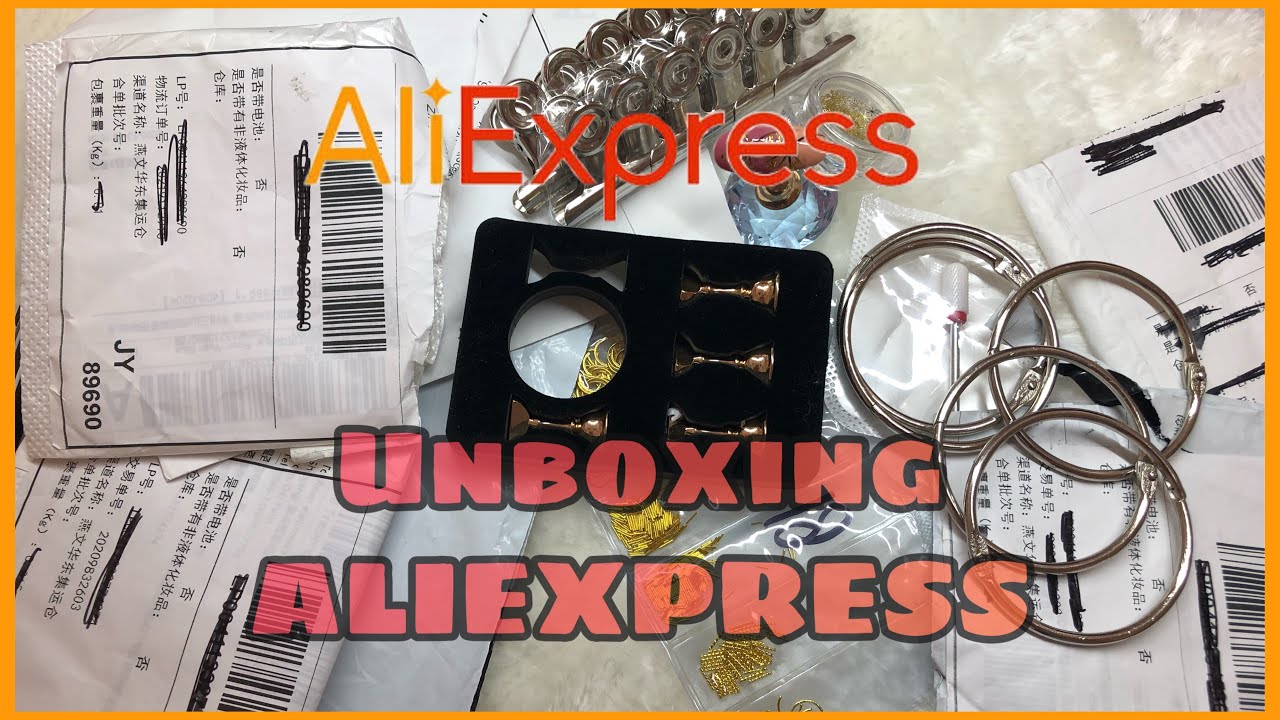 UNBOXING ALIEXPRESS | NAILS EDITION | apriamoli insieme