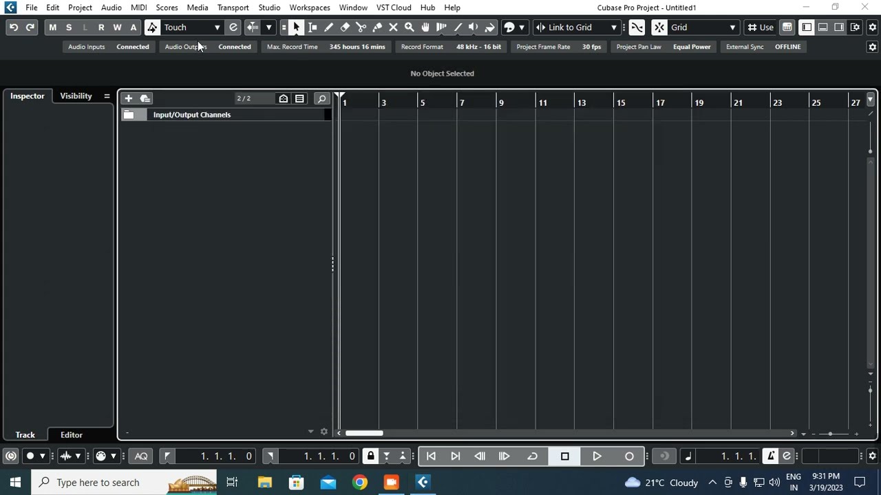 not saving audio output settings on cubase 12 ? here the solution