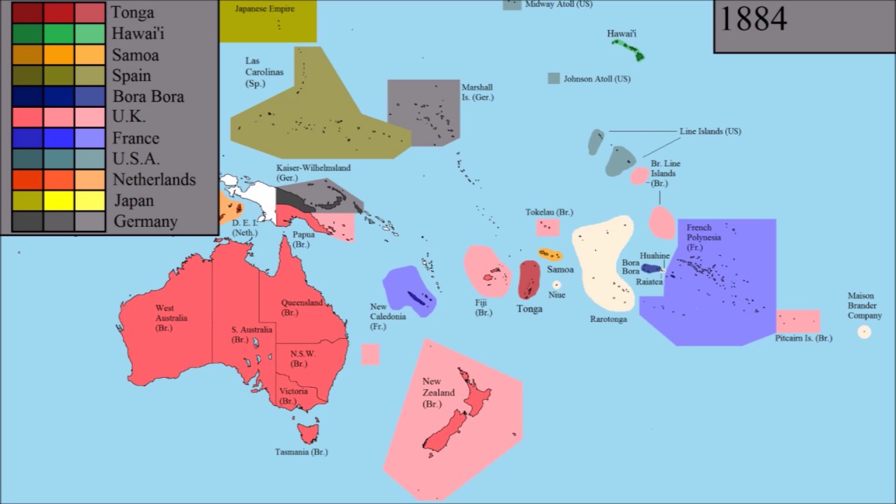 The History of Oceania: Every Year