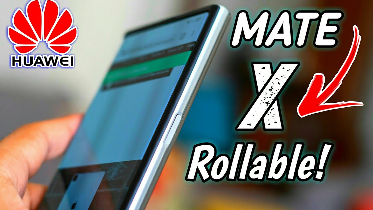 Huawei Mate X ROLLABLE WIH HarmonyOs 2.0🔥