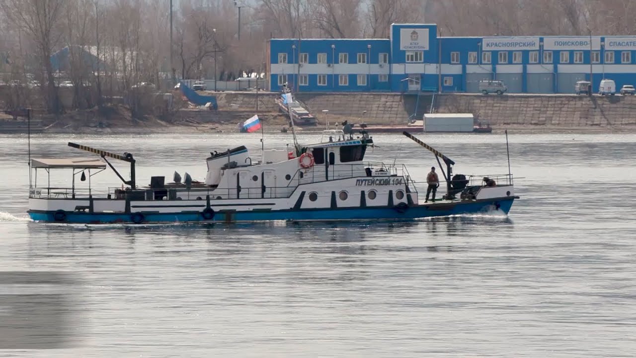 На Енисее открылась навигация