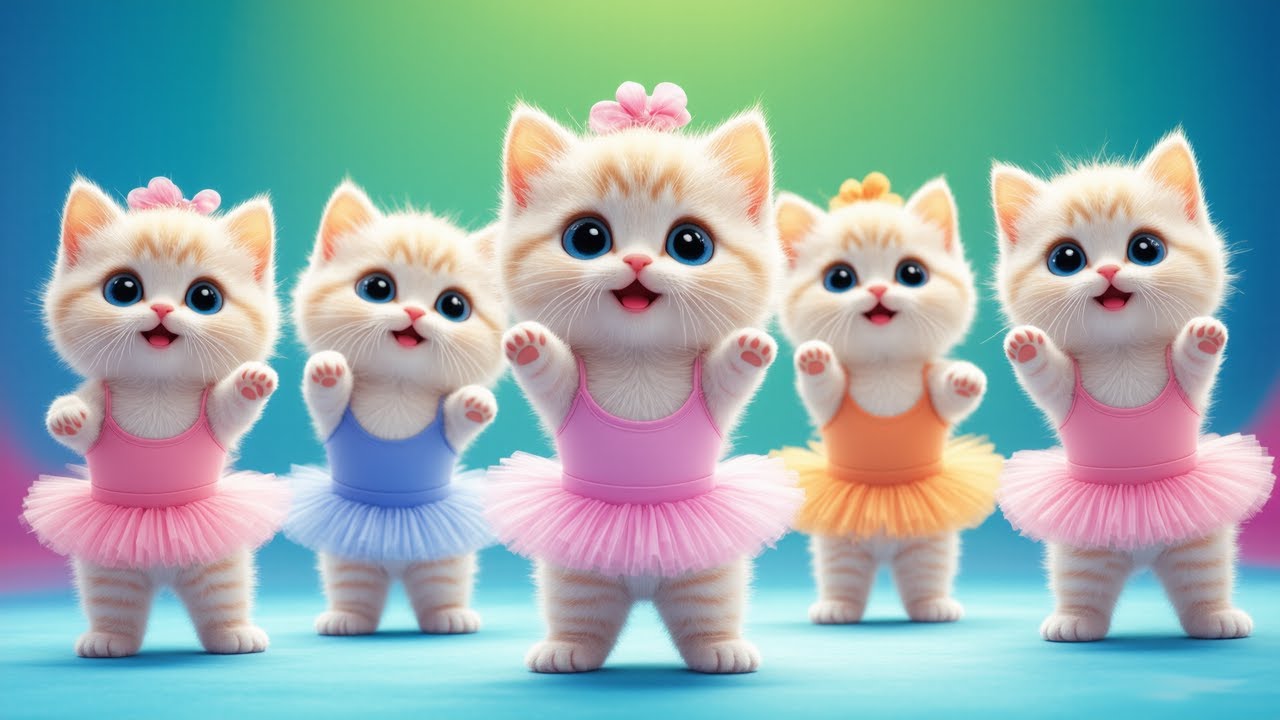🩰🐱 Funny Dancing Cats - Adorable Ballet Dance! 🩰🎶