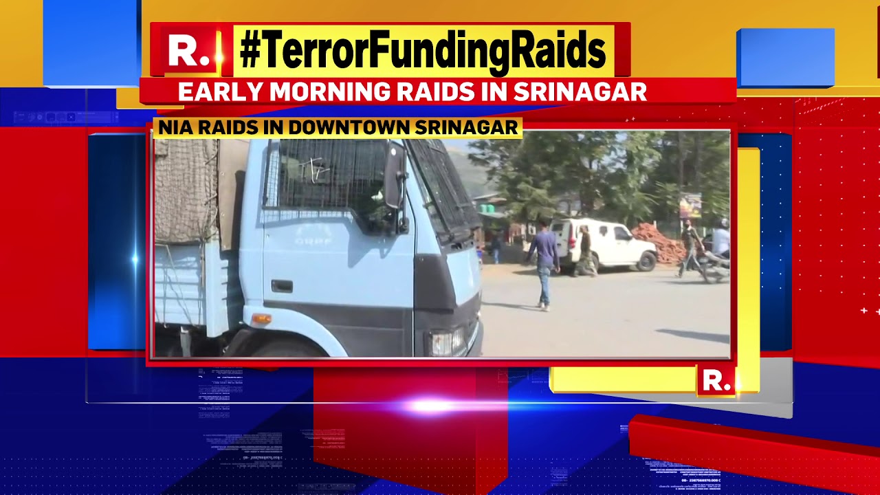 National Investigation Agency (NIA) Conducts Raids In Srinagar