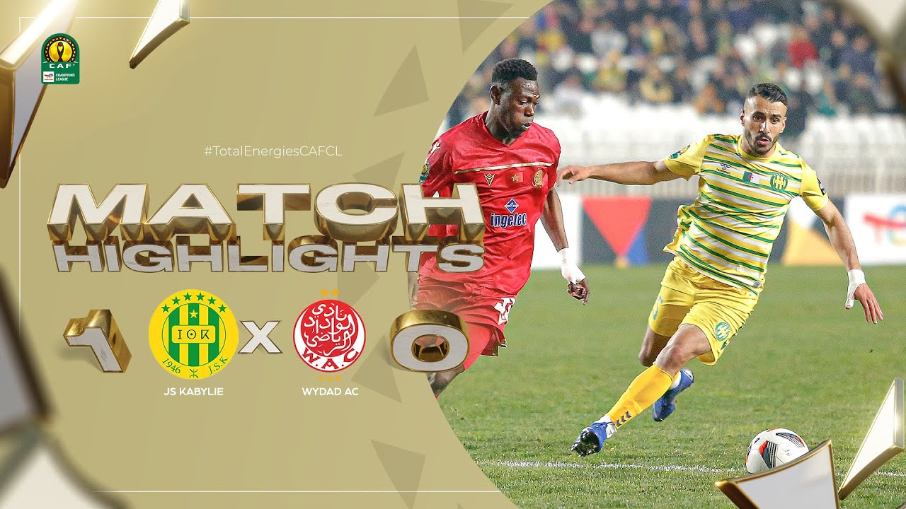 HIGHLIGHTS | JS Kabylie 🆚 Wydad AC | Matchday 2 | 2022/23 #TotalEnergiesCAFCL