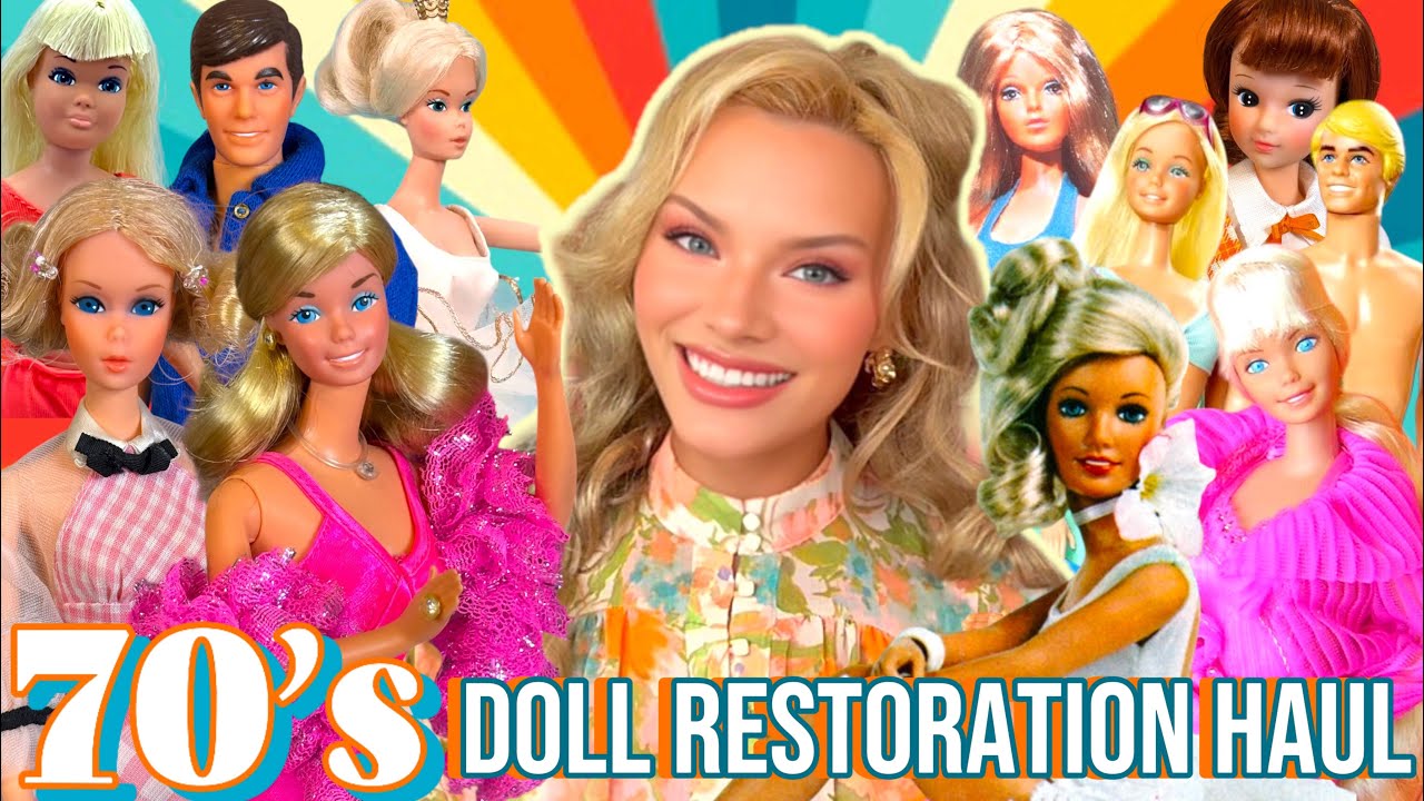 HUGE BARBIE RESTORATION HAUL! SUPERSTAR BARBIE! QUICK CURL BARBIE! BEAUTY SECRETS! DARCI AND MORE!