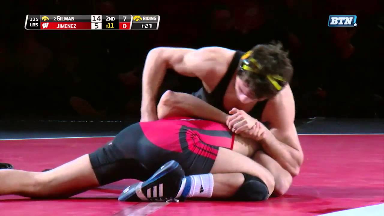 Iowa at Wisconsin Wrestling: 125 Pounds - Gilman vs. Jimenez