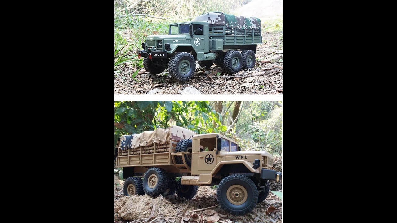 Military Remote Control off-Road 6WD Truck
