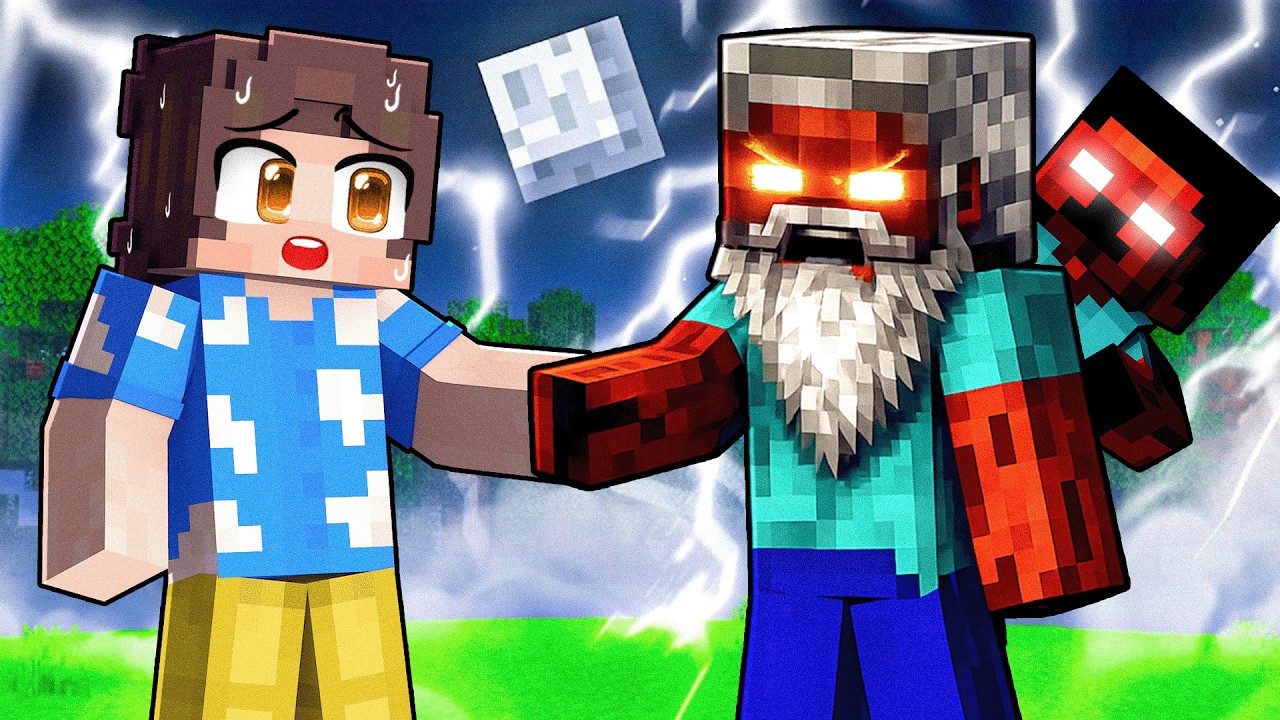 Y&Uuml;CE USTANIN BABASI İLE TANIŞTIM - Minecraft