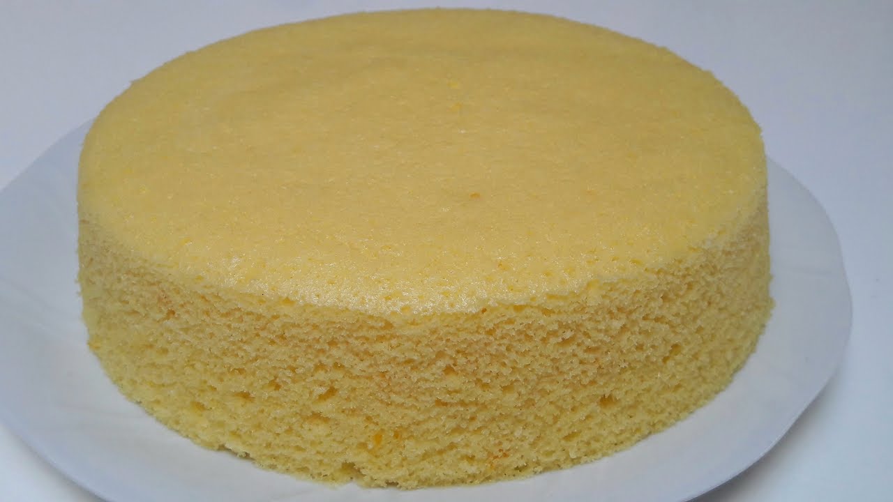 Super Light Lemon Sponge Cake