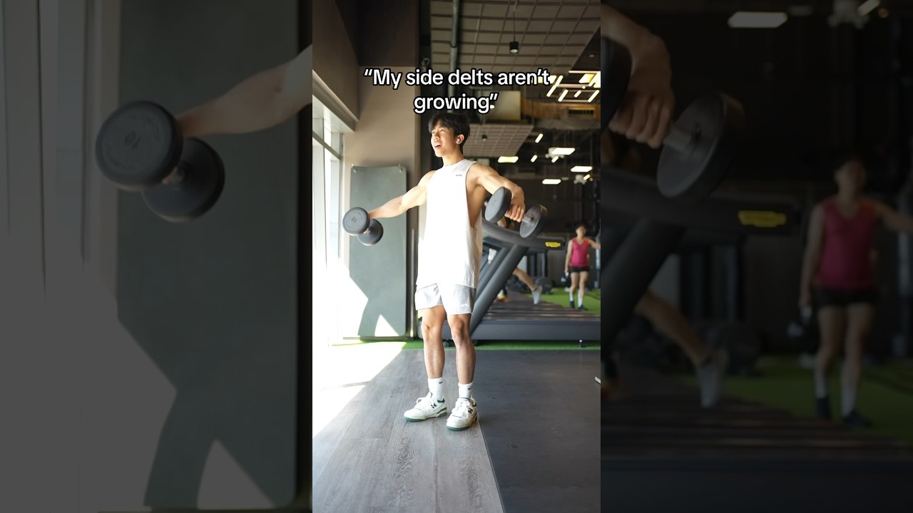 Side delts not growing on dumbbell lateral raises? DO THIS
