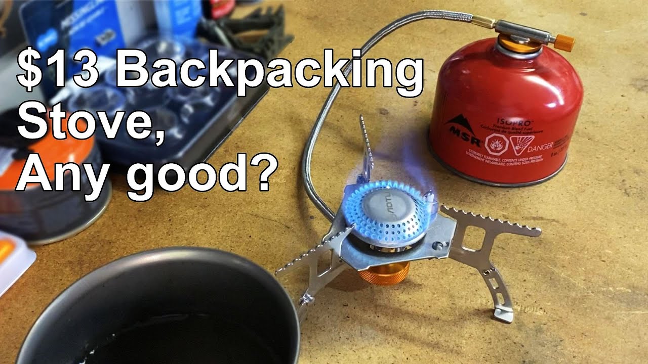 Sweet Deal! Review of the $13 AOTU Portable Camping and Backpacking Stove with Piezo Ignition