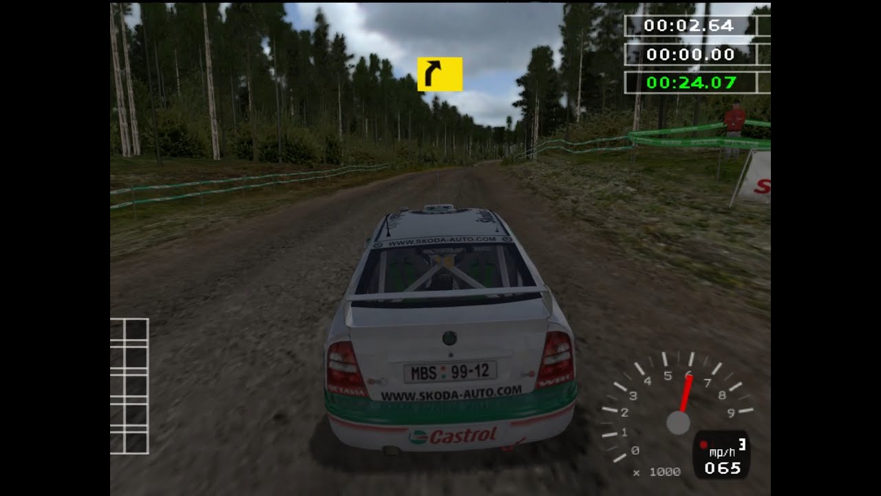 Ps2 - WRC II Extreme - Single Rally 9 - Finland