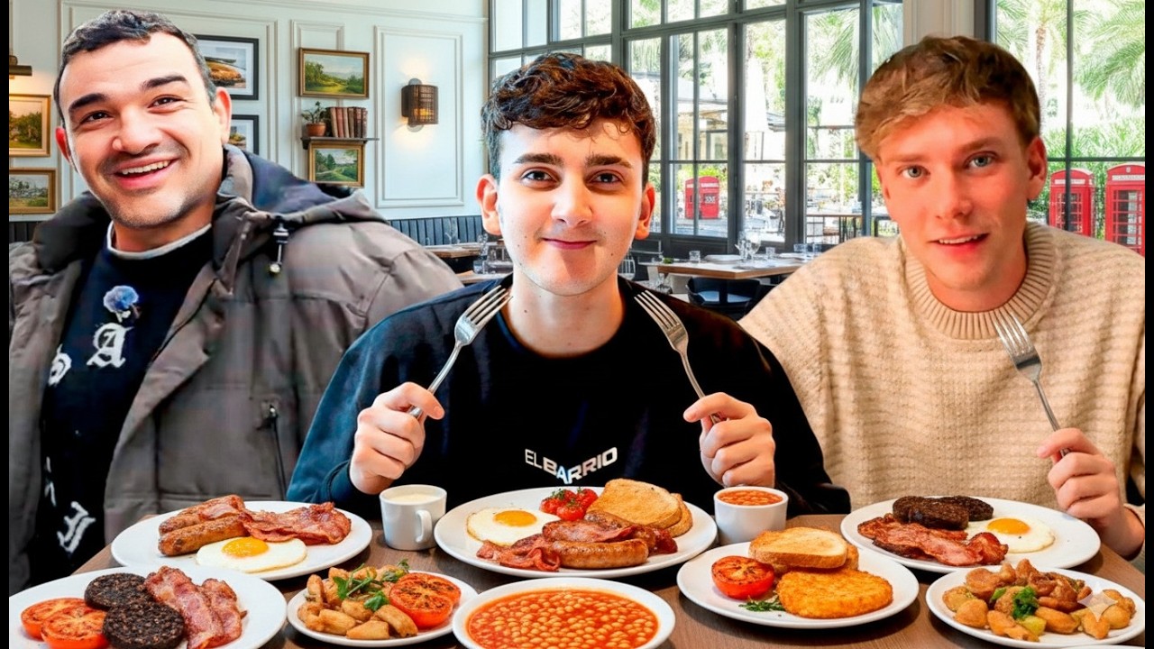 FUIMOS AL MERCADO A PROBAR LA MEJOR COMIDA DE INGLATERRA ¿ESTÁ INFRAVALORADA? Ft Agustín Creevy