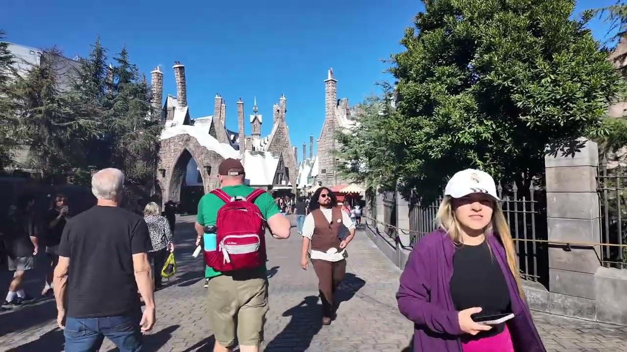 Первый день в Universal Studios.