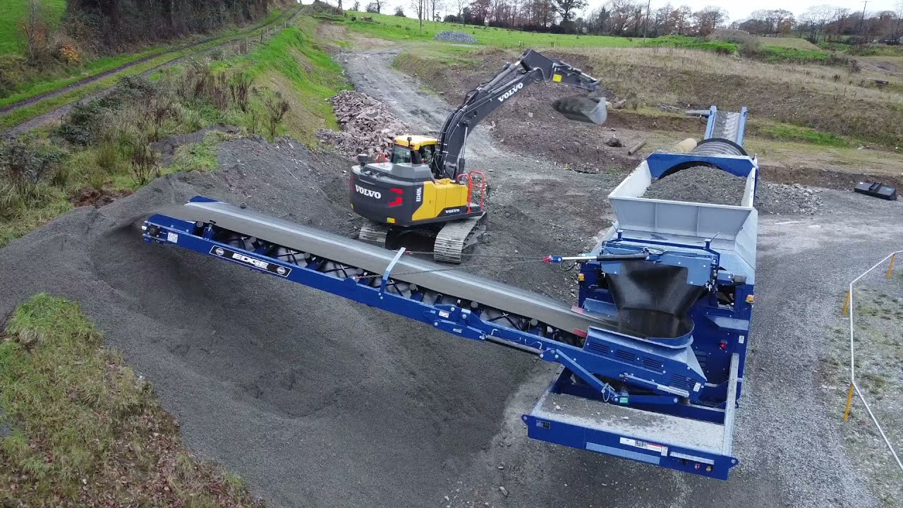 Largest Mobile Trommel Screen - The EDGE TRM831